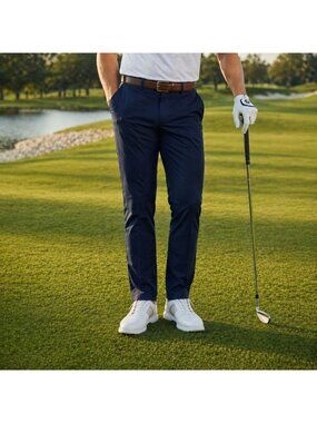 Rodd & Gunn Navy Blue Straight Fit Pants 32x32 Men’s Stretch Golf Chinos